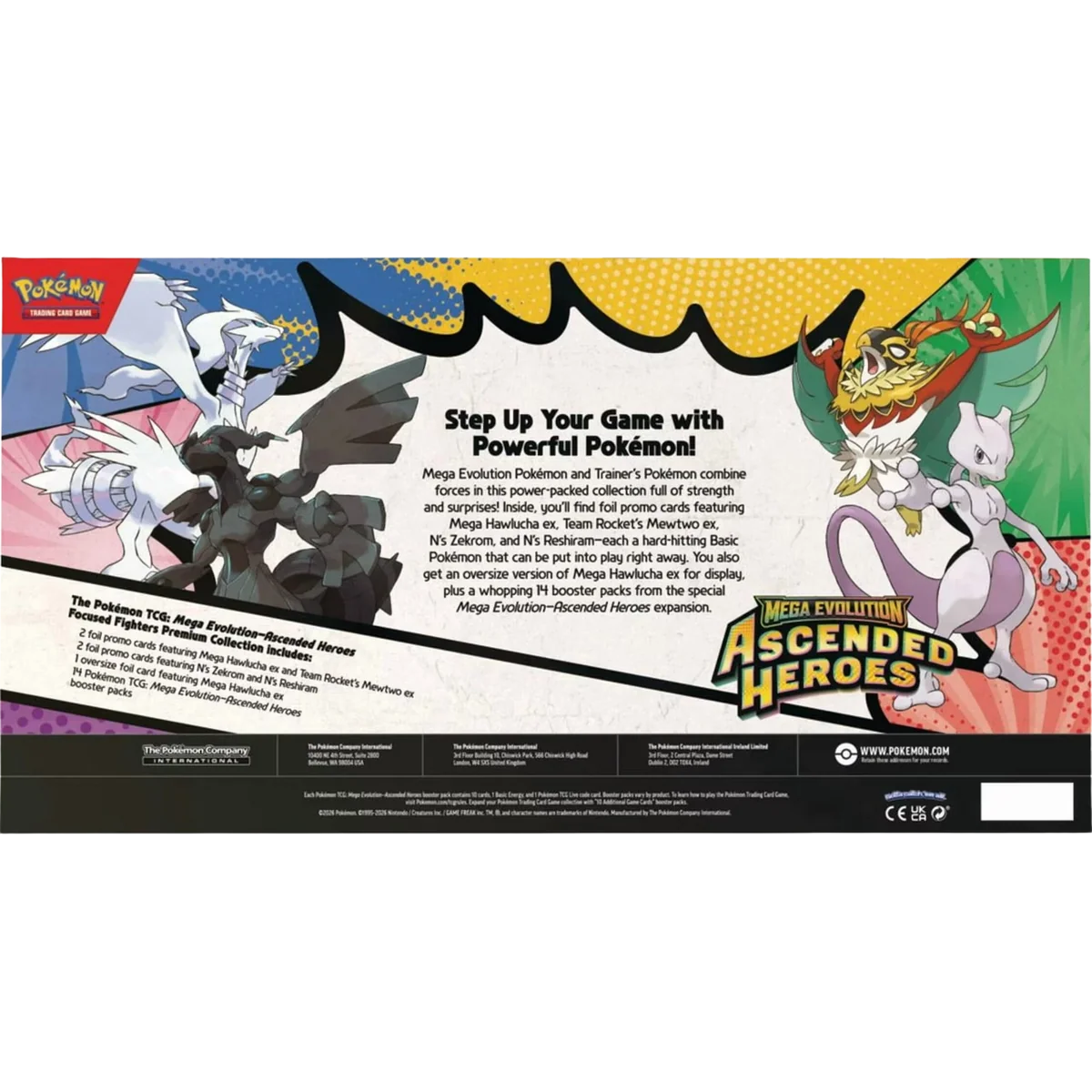 Pokemon Ascended Heroes Focused Fighters Premium Collection Box (En)