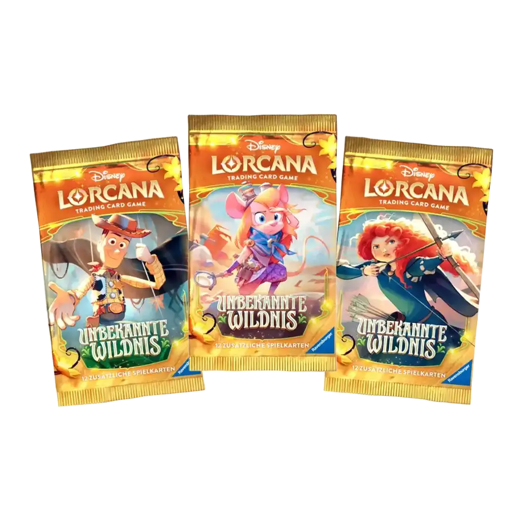 Disney Lorcana TCG Unbekannte Wildnis Booster (Deutsch)