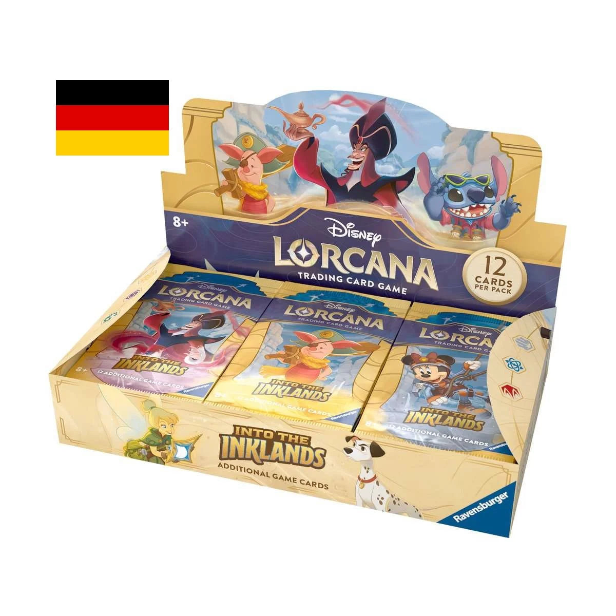 Disney Lorcana TCG - Die Tintenlande Display (Deutsch)
