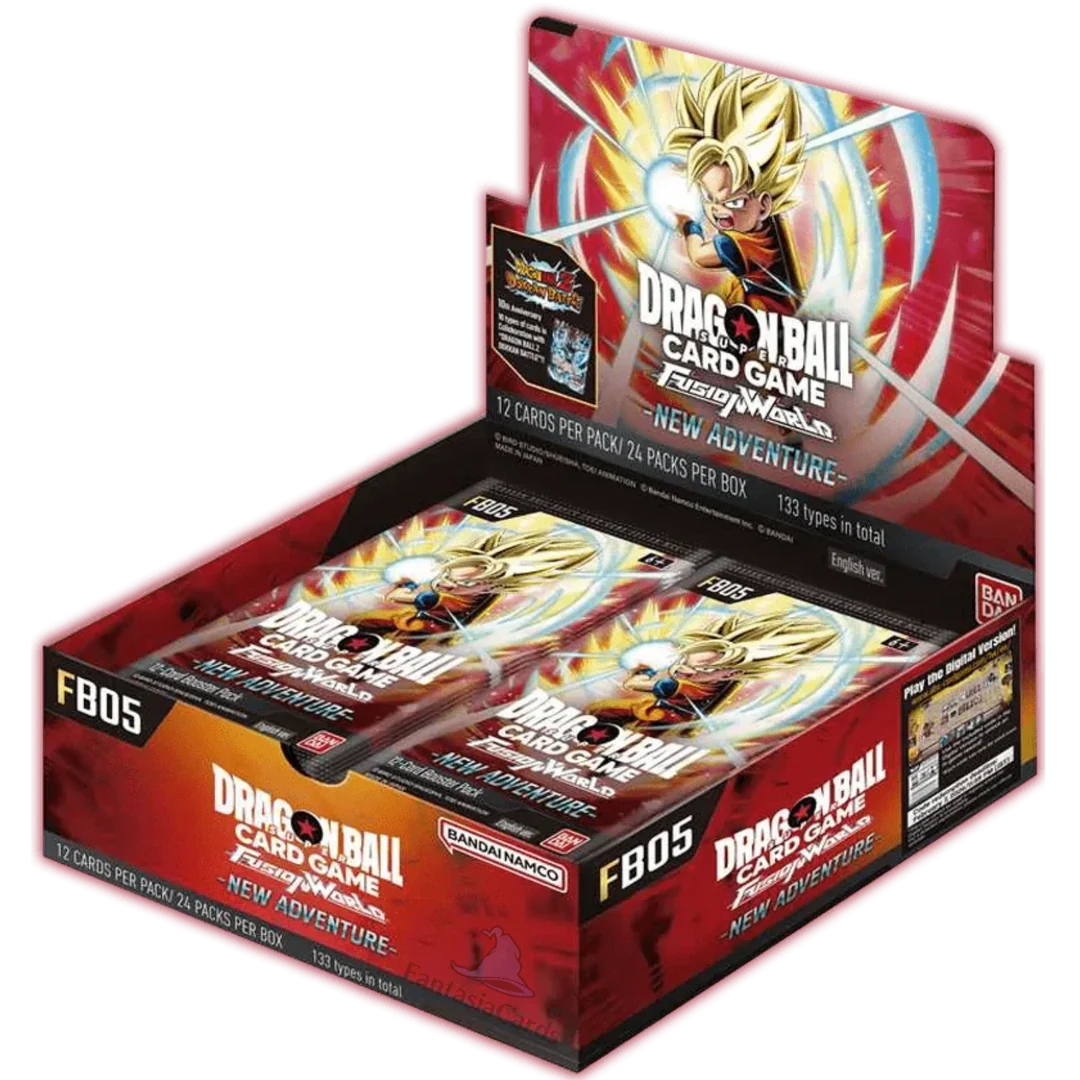 Dragon Ball Super - Fusion World FB05 - New Adventure Display (Englisch)