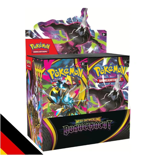 Pokemon Mega-Entwicklung Dunkelnacht - Display DEUTSCH