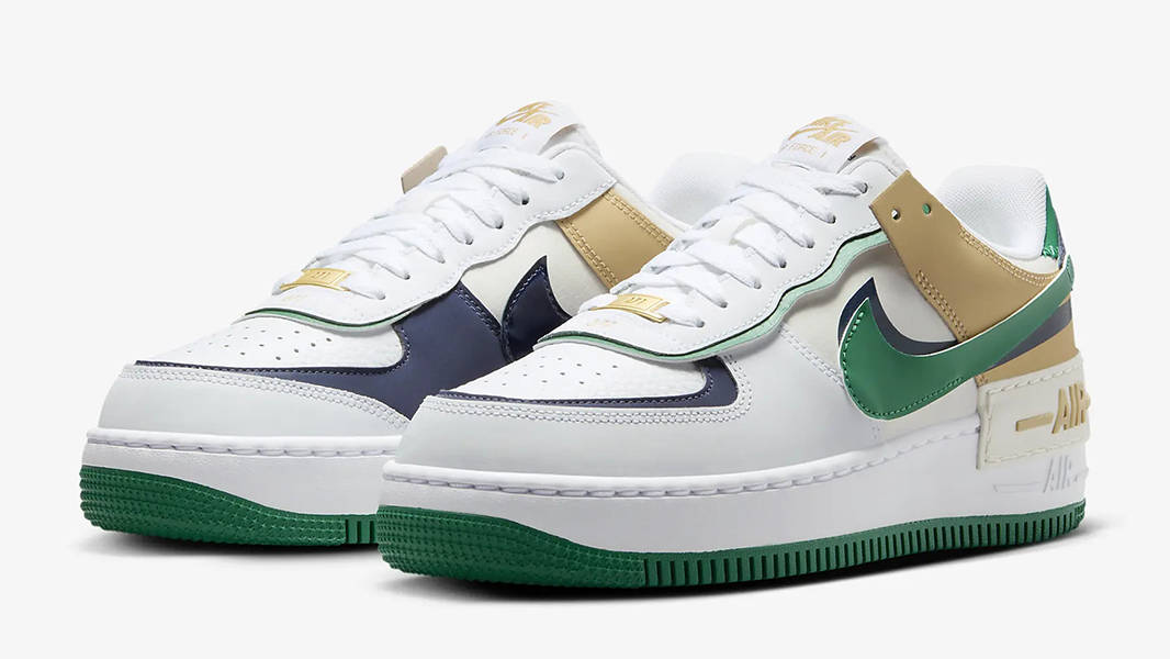Nike Air Force 1 Low Shadow White Malachite Sesame (Damen)