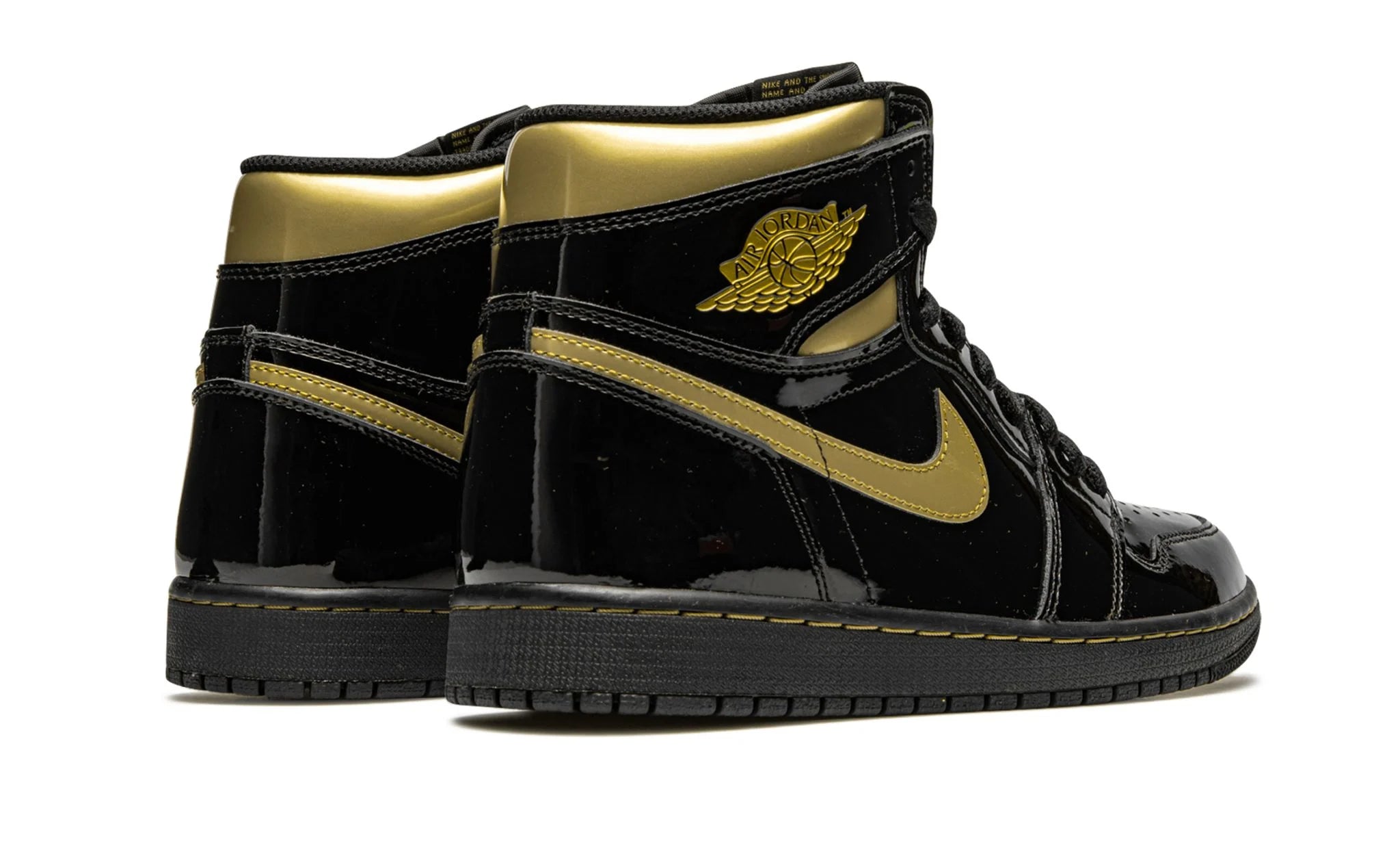Nike Air Jordan 1 High OG Black Metallic Gold
