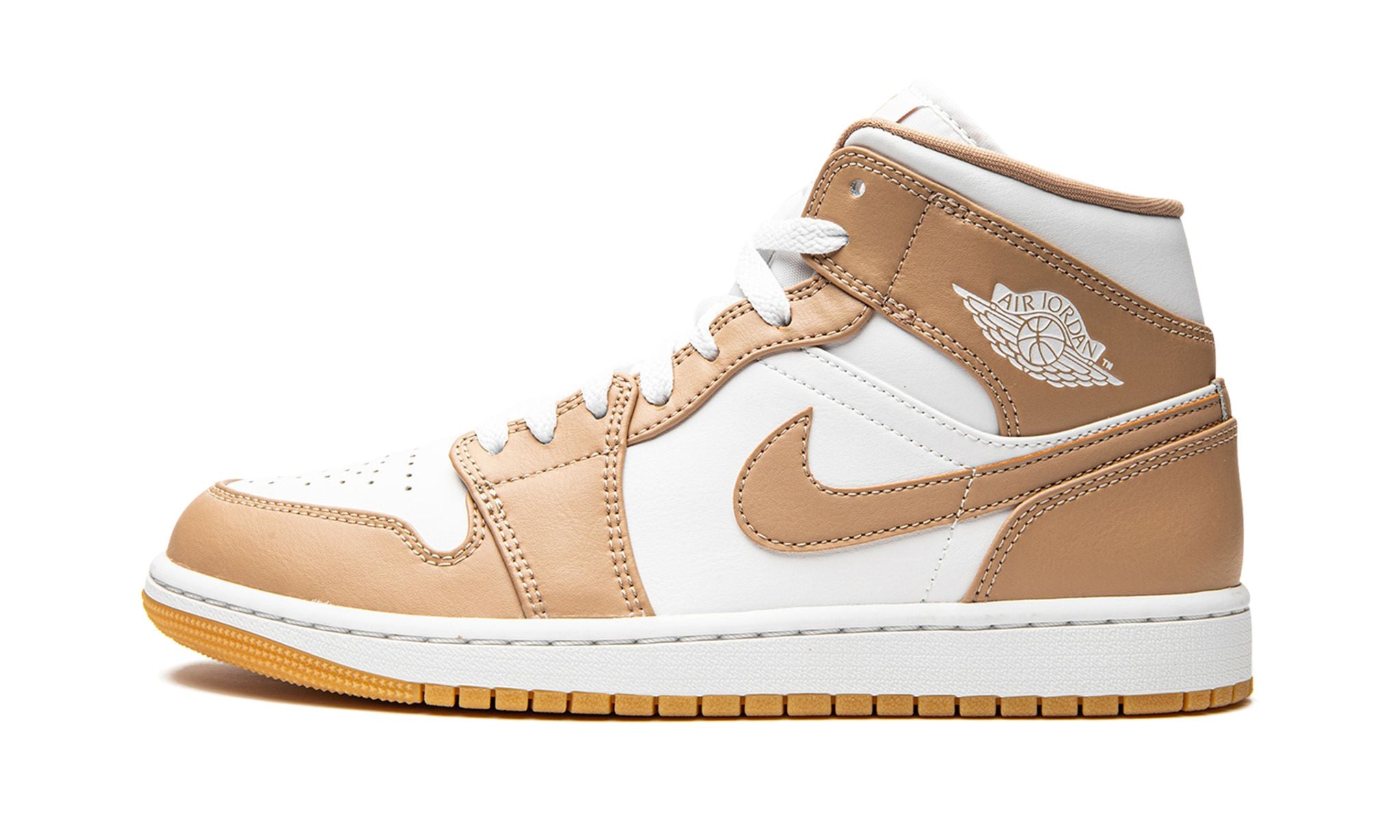Nike Air Jordan 1 Mid Tan Gum