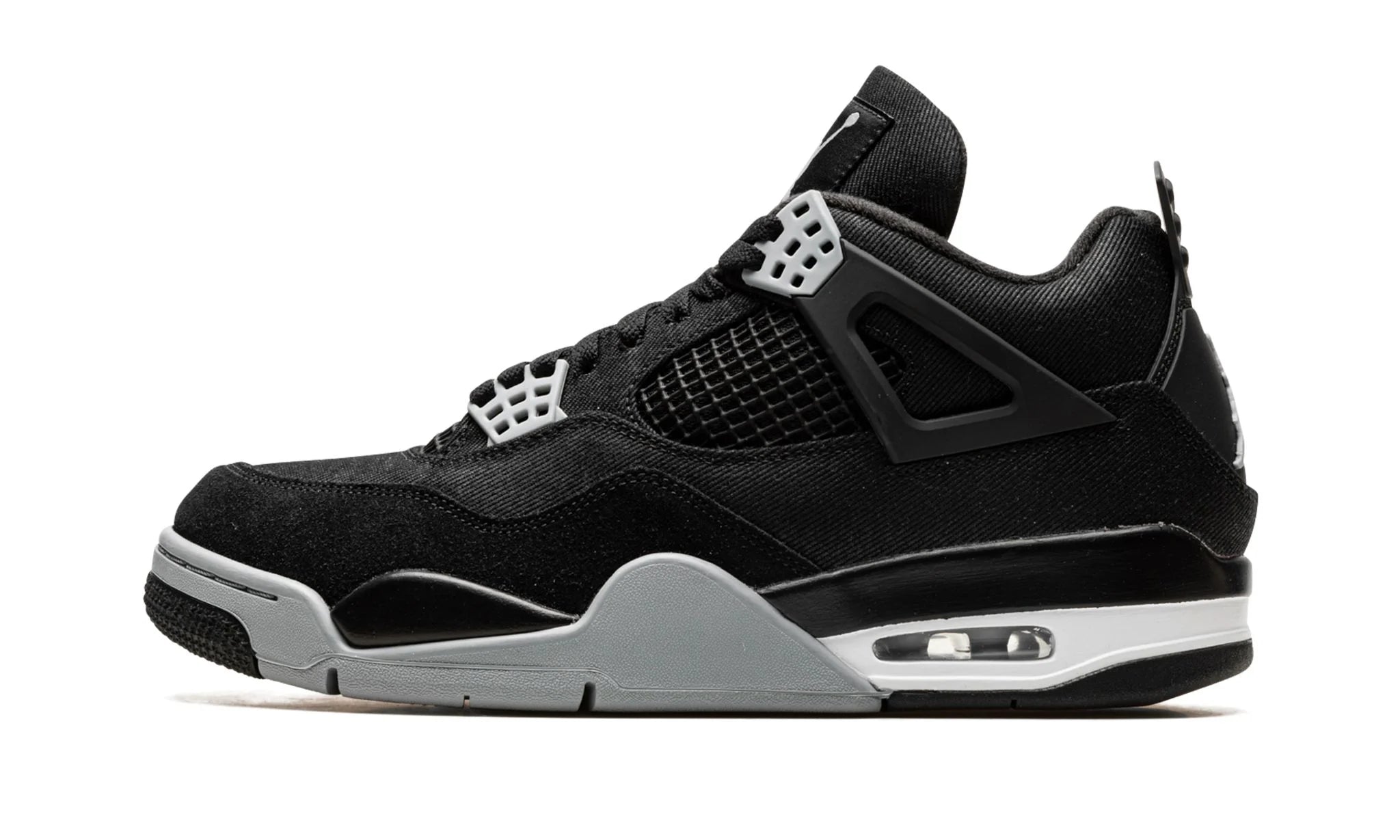 Nike Air Jordan 4 Black Canvas
