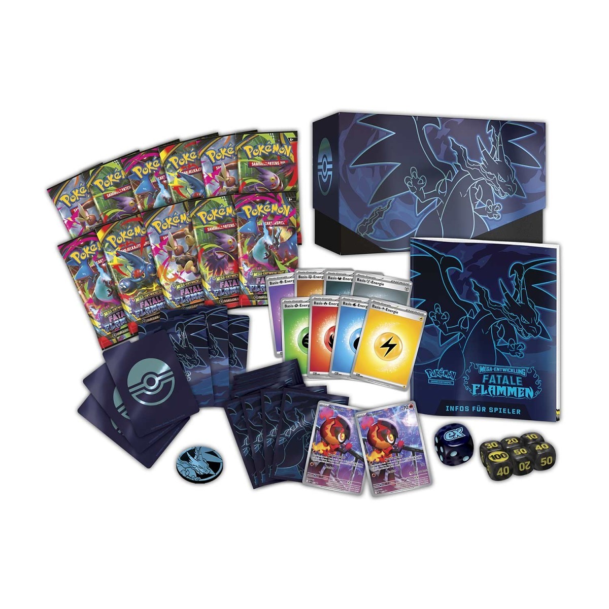 Pokémon Center Top-Trainer-Box - Mega-Entwicklung – Fatale Flammen