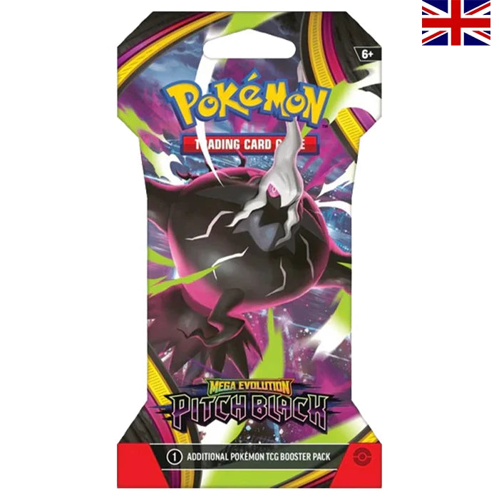 Pokemon Mega Evolution - Pitch Black - Sleeved Booster - Englisch