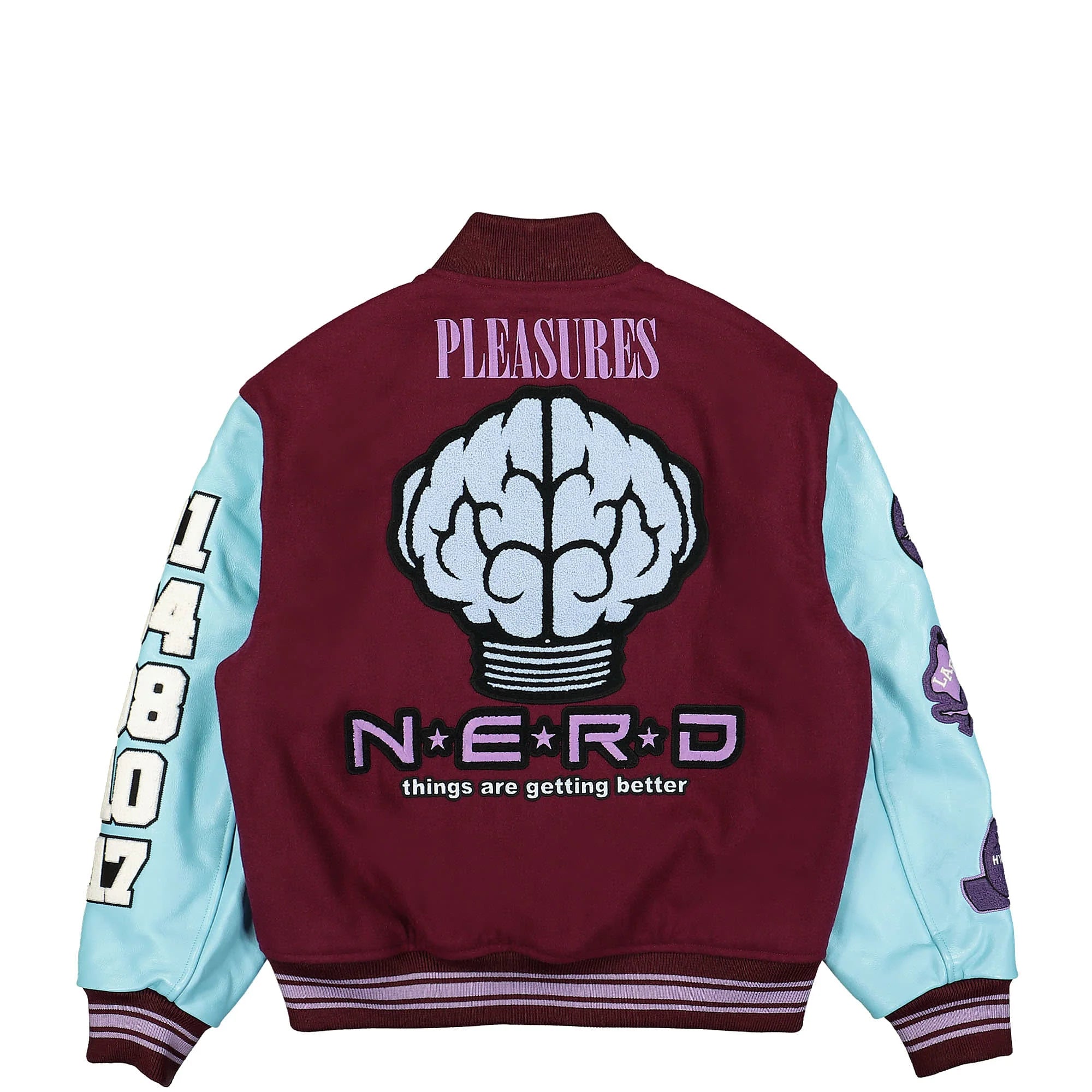 Pleasures x N.E.R.D. Varsity Jacket / Jacke