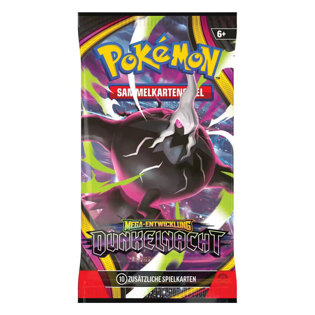 Pokémon TCG Mega Entwicklung - Dunkelnacht 1x Booster (Deutsch)