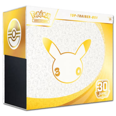 Pokemon 30 Jahre Celebration - Top Trainer Box (Deutsch)