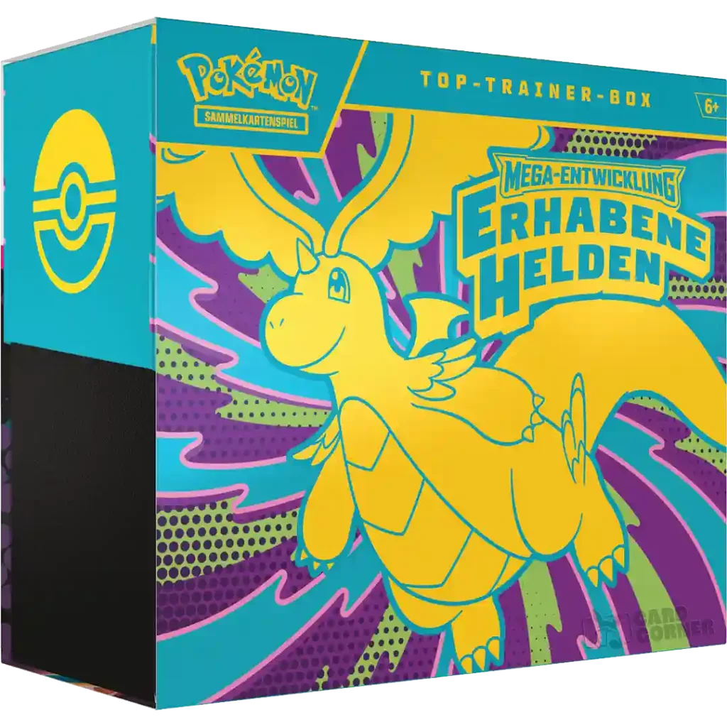 Pokemon Mega Entwicklung - Erhabene Helden - Top Trainer Box (Deutsch)