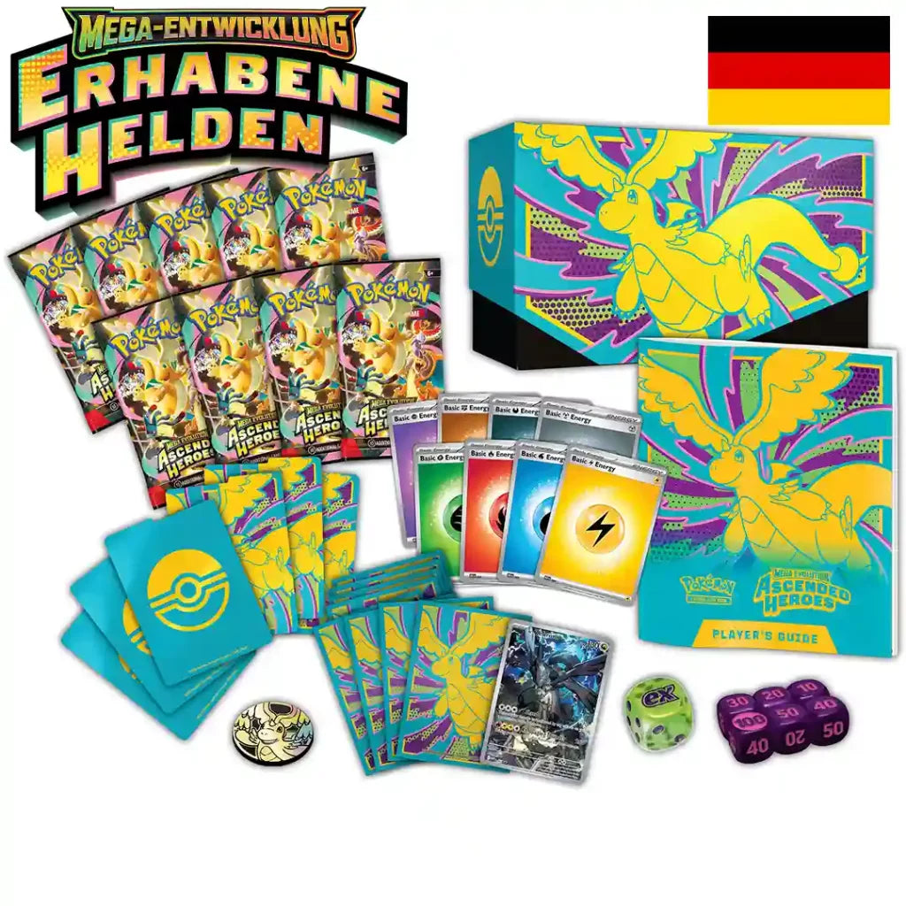 Pokemon Mega Entwicklung - Erhabene Helden - Top Trainer Box (Deutsch)