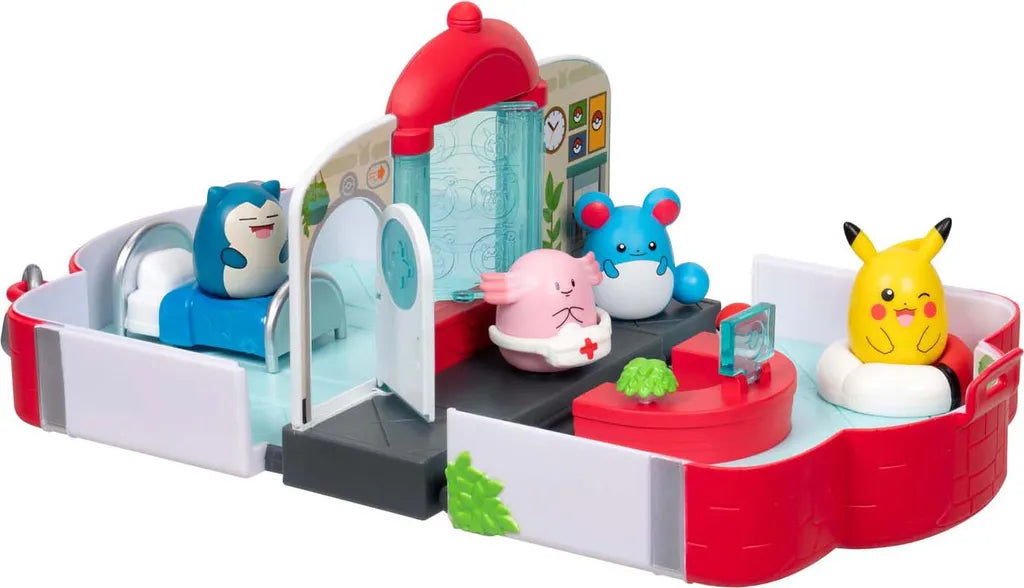 Pokemon POK Center Playset - Squishalongs