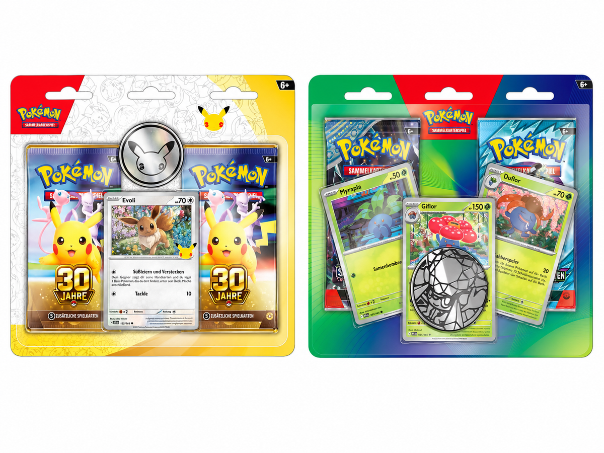 Pokémon Bundle - 2 Pack-Blister 30 Jahre u. Enhanced März 2026 (D)