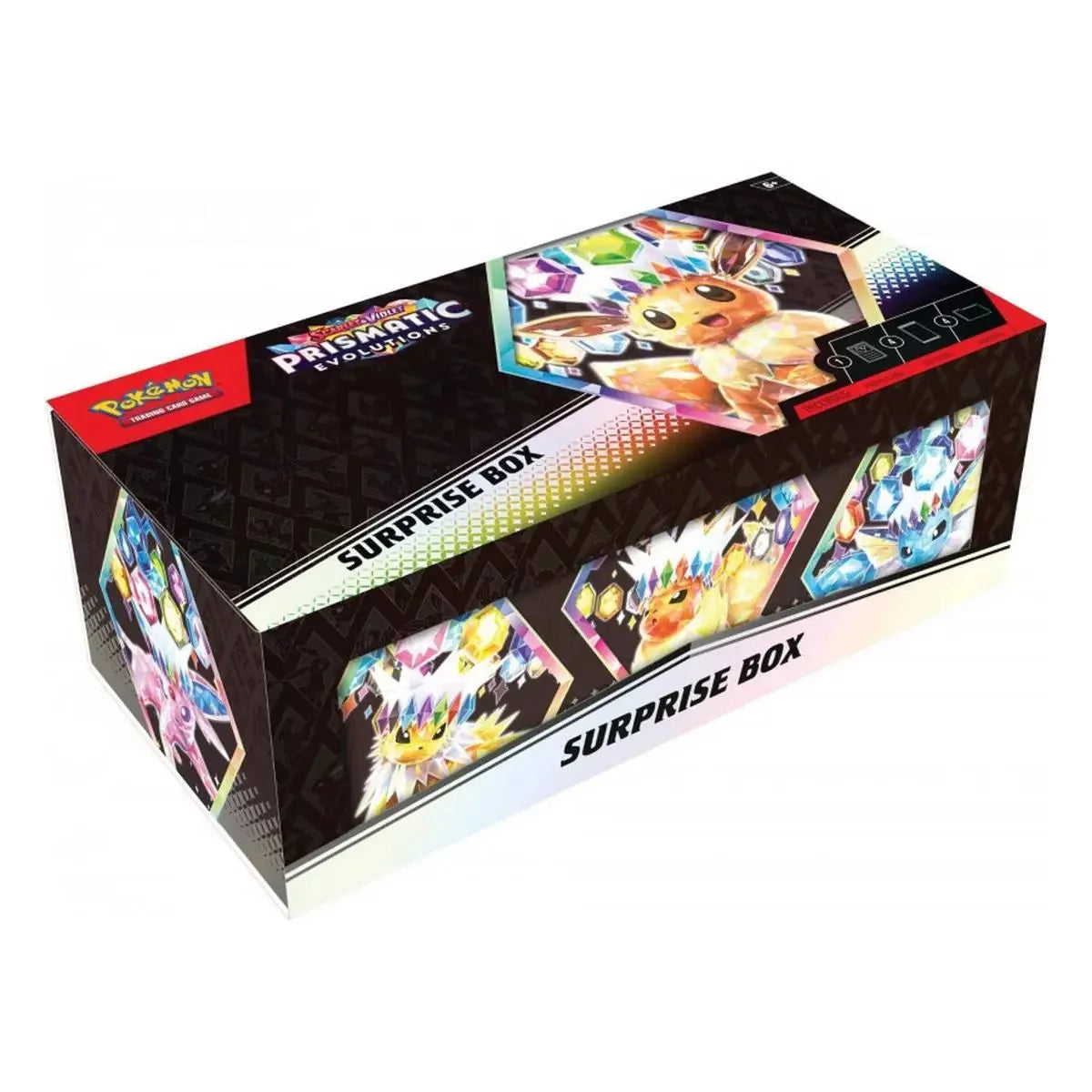 Pokemon Scarlet & Violet: Prismatic Evolutions Surprise Box (Englisch)