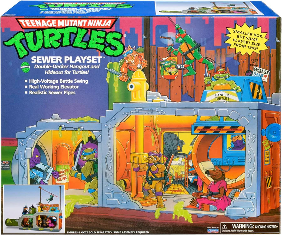 Teenage Mutant Ninja Turtles Gebäude Secret Sewer Lid Playset Mutant Module