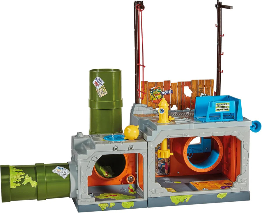 Teenage Mutant Ninja Turtles Gebäude Secret Sewer Lid Playset Mutant Module
