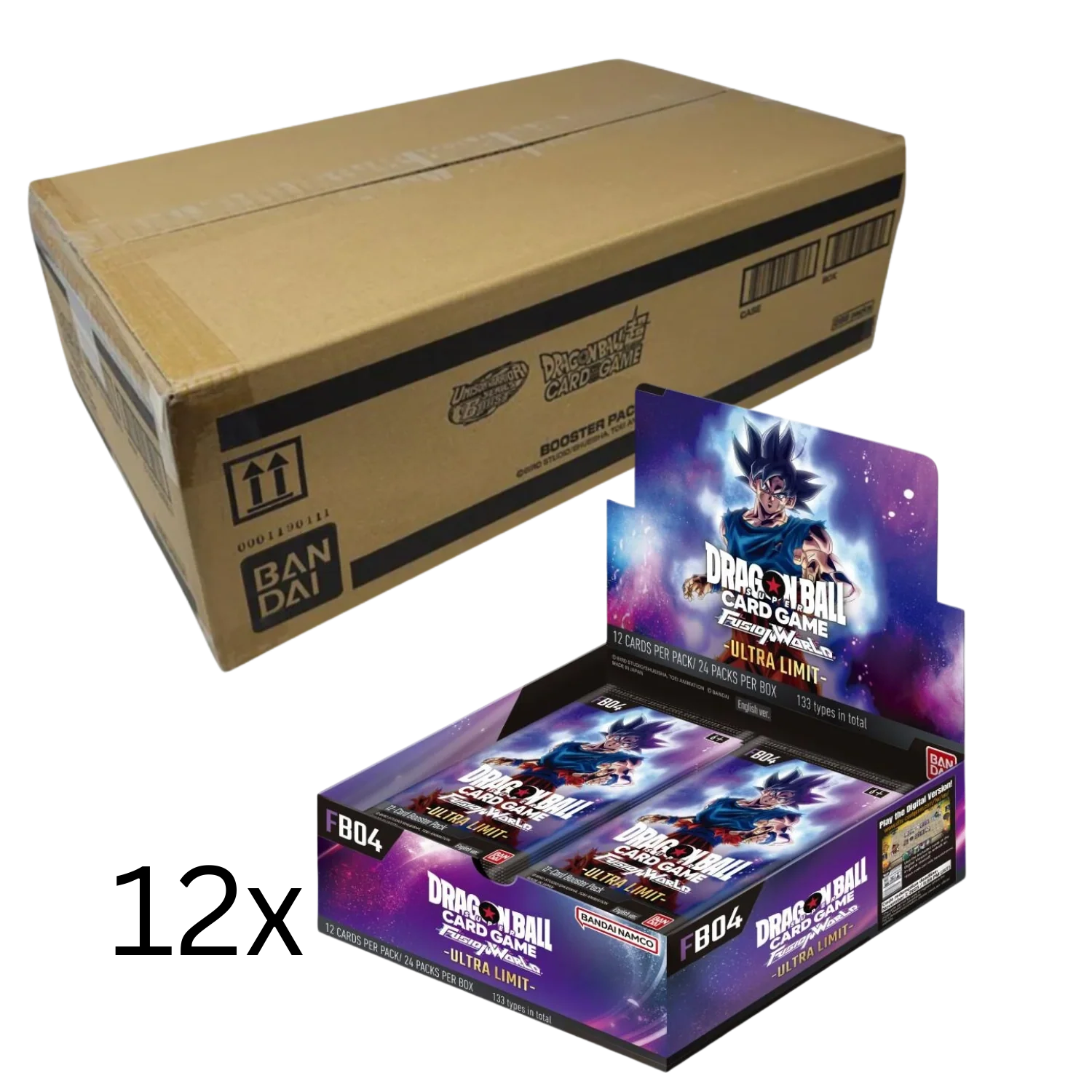 Dragon Ball Super - Fusion World FB04 Ultra Limit Booster Box Case (EN)