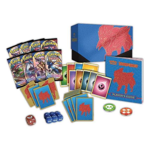 Pokemon Sword & Shield Base Elite Trainer Box (EN) Zamazenta