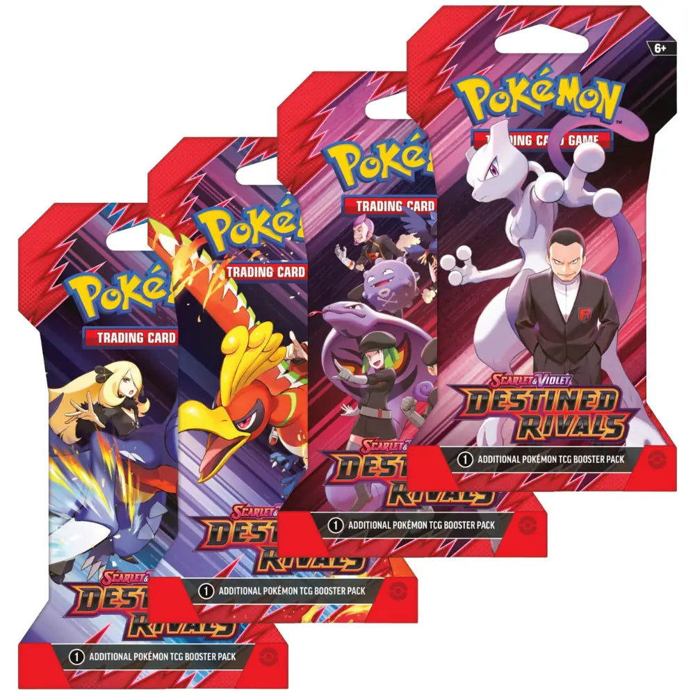 Pokemon Destined Rivals Sleeved Booster - Englisch