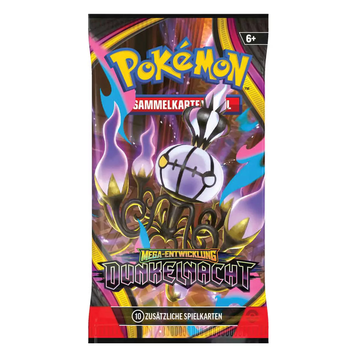 Pokémon TCG Mega Entwicklung - Dunkelnacht 1x Booster (Deutsch)
