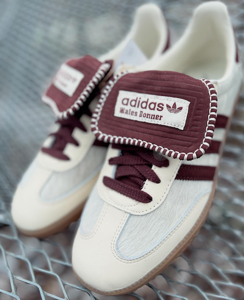 ADIDAS SAMBA PONY TONAL WALES BONNER CREAM WHITE Sneaker Damen Cream