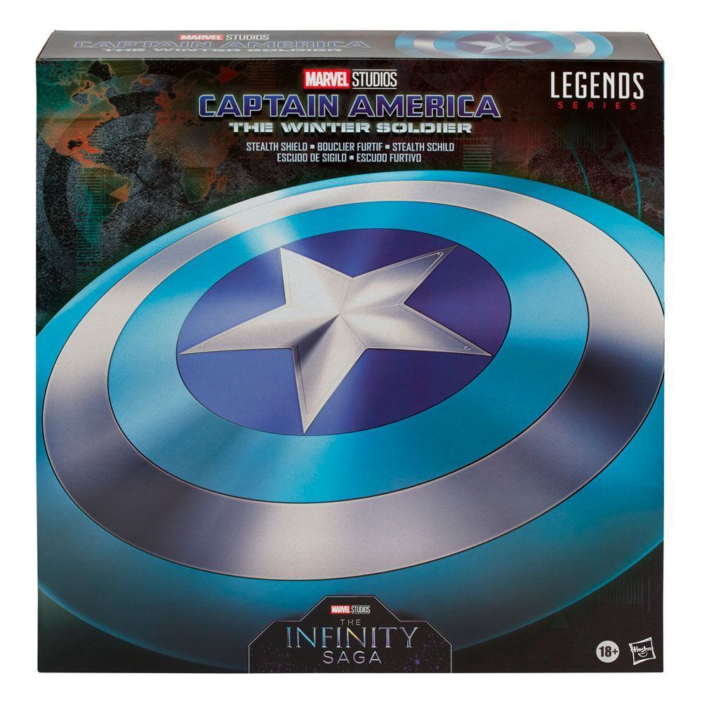 Captain Amerika The Winter Soldier Stealth Schild Replik Hasbro 60cm 1/1 Life