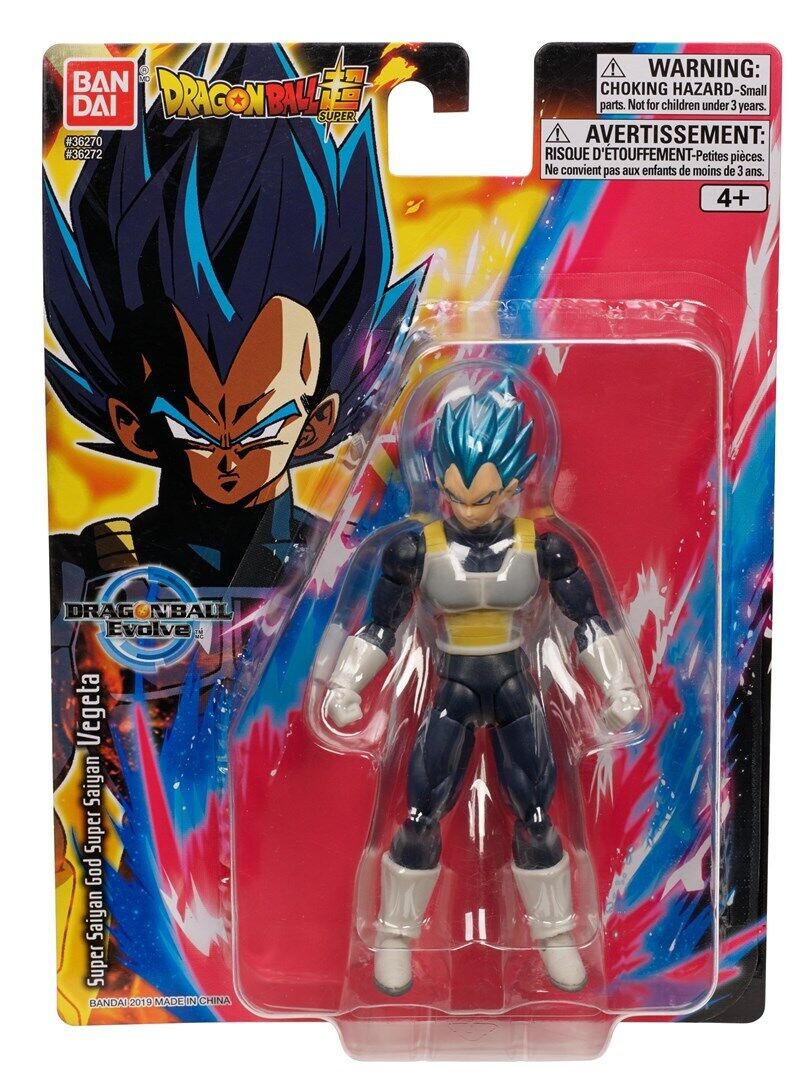 DRAGON BALL EVOLVE SUPER SAIYAN BLUE VEGETA BANDAI