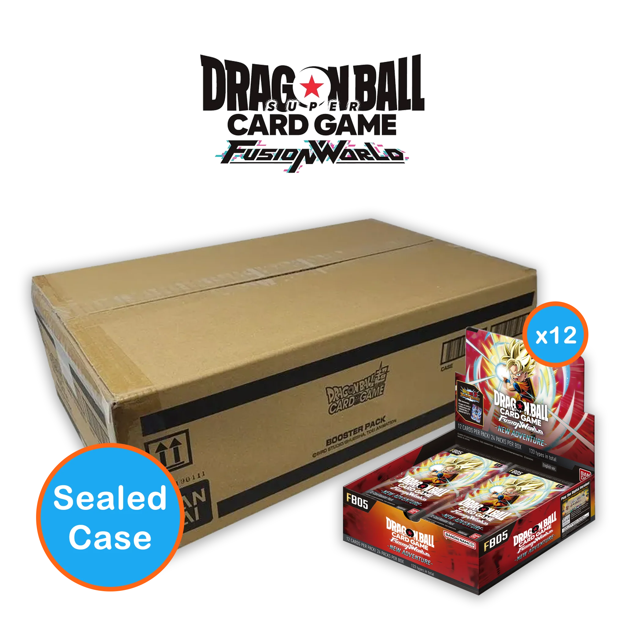 Dragon Ball Super - Fusion World FB05 - New Adventure Box Case (EN)
