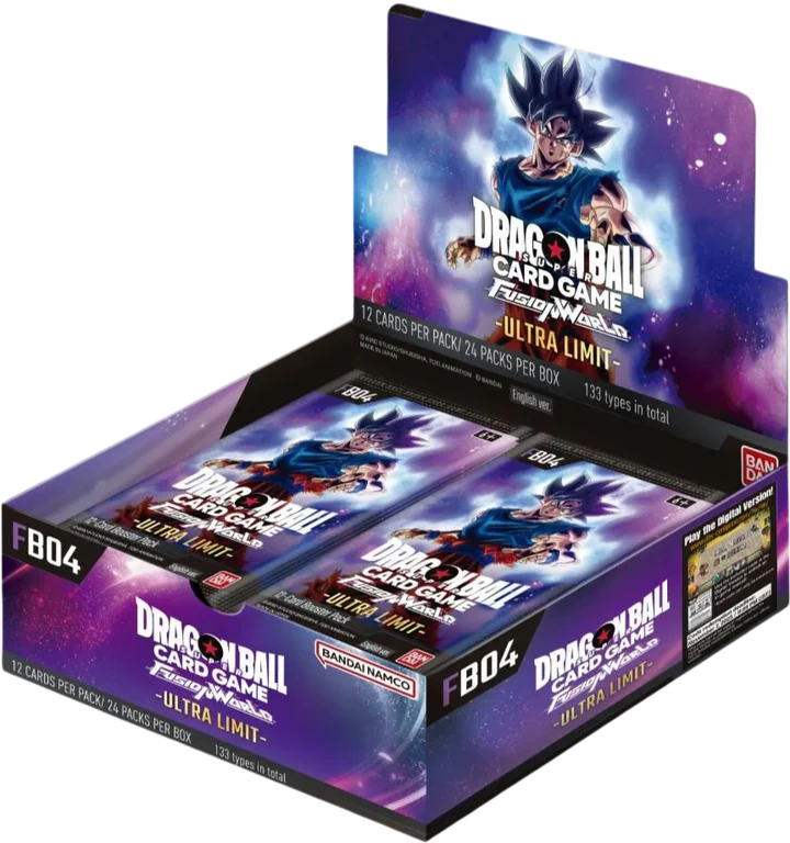 Dragon Ball Super - Fusion World FB04 Ultra Limit Booster Display (Englisch)