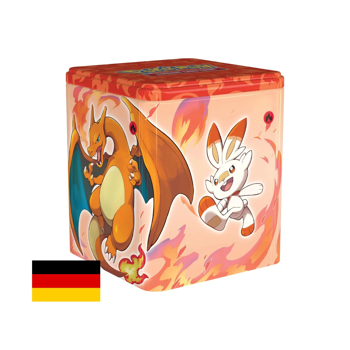 Glurak (Feuer) Pokemon Herbst 2022 Stackable Tin (deutsch)