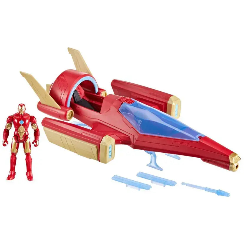 Hasbro - Marvel Avengers Epic Hero Series Iron Man Repulsor Blast Battle Jet