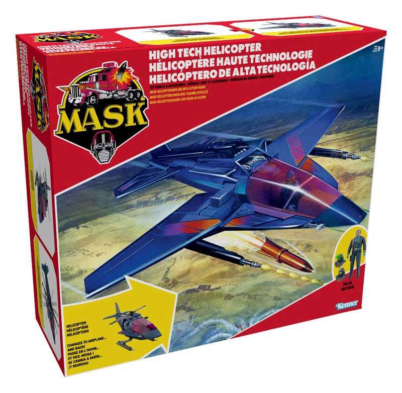 M.A.S.K. Fahrzeug High Tech Helicopter (HTH) 12 cm 