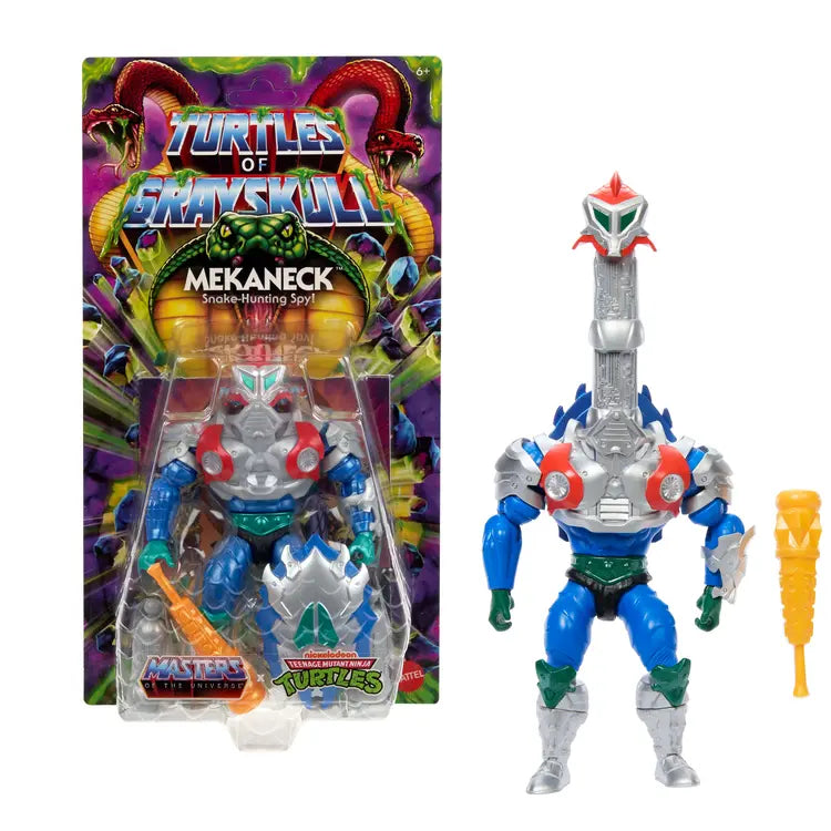 MOTU x TMNT: Turtles of Grayskull Actionfigur Mekaneck