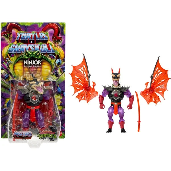 MOTU x TMNT: Turtles of Grayskull Actionfigur Mutated Ninjor