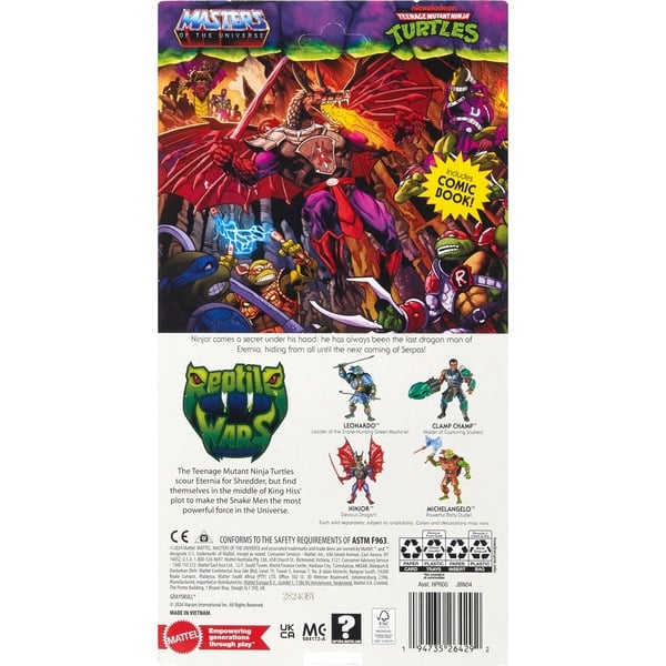 MOTU x TMNT: Turtles of Grayskull Actionfigur Mutated Ninjor