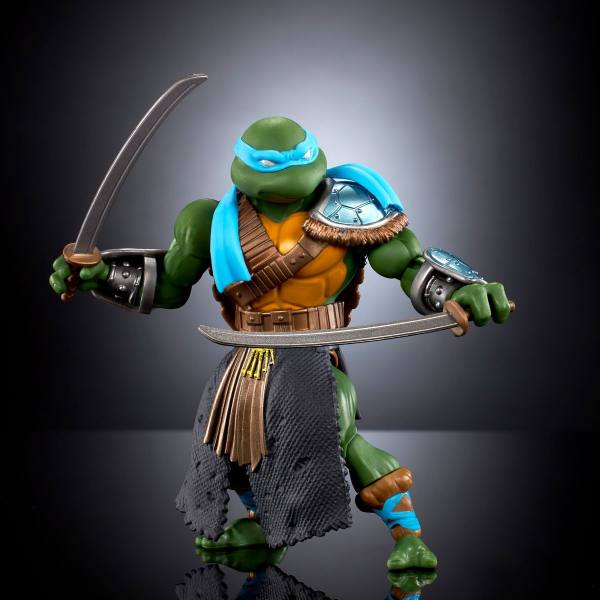 MOTU x TMNT: Turtles of Grayskull Actionfigur Stealth Armor Leonardo
