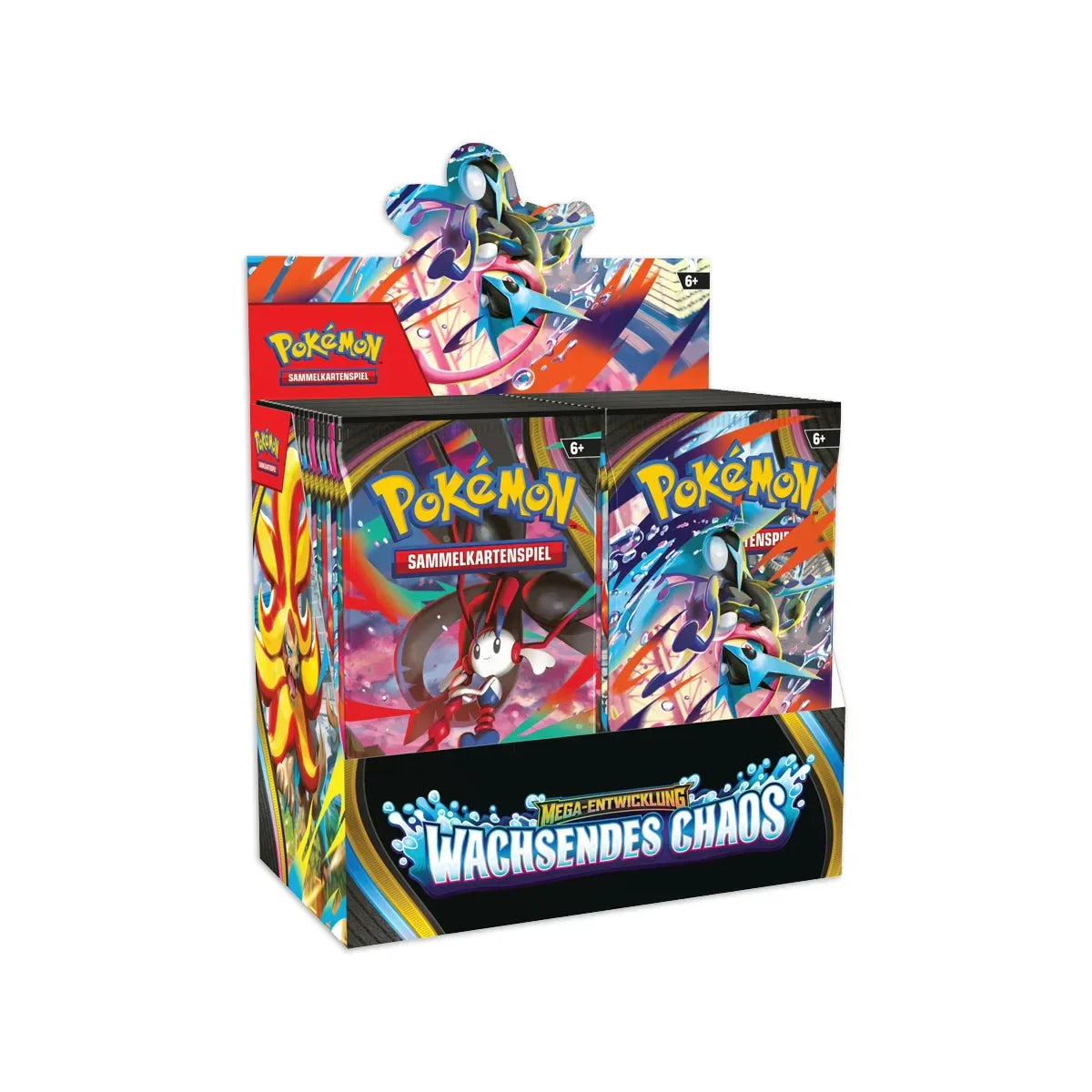 Pokemon Mega-Entwicklung Wachsendes Chaos - Display DEUTSCH
