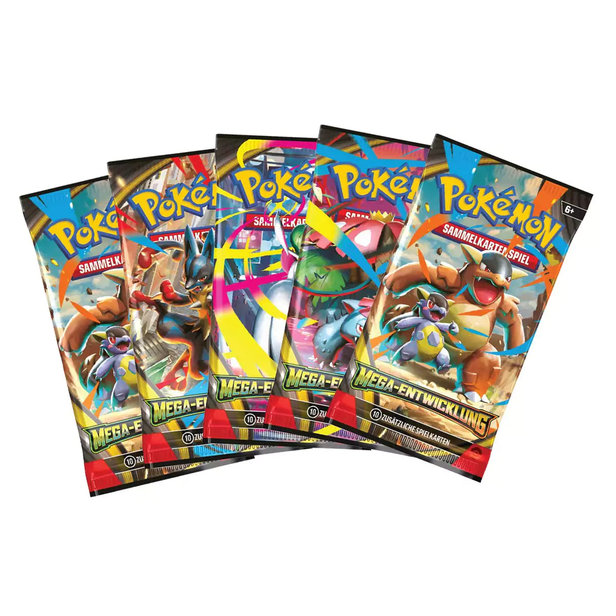 Pokémon TCG Mega Entwicklung Base 1x Booster (Deutsch)