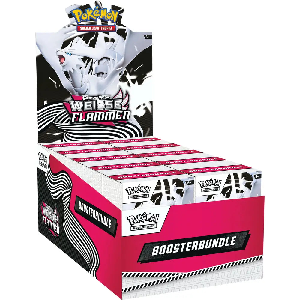 Pokémon KP10.5 Boosterbundle Display - Weisse Flammen