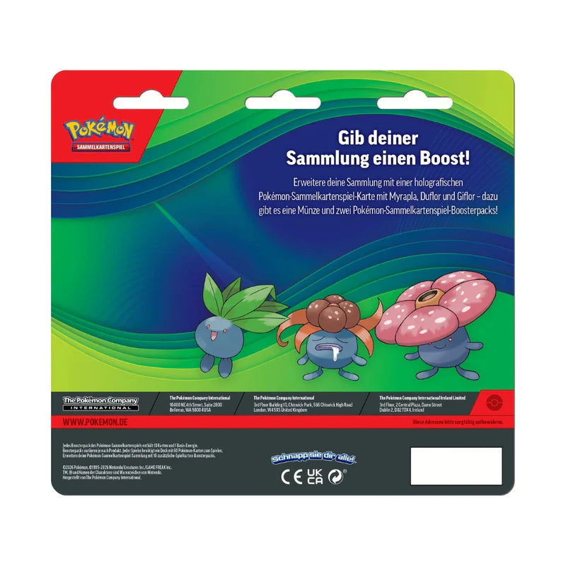 Pokémon - Enhanced März 2026 - Giflor 2 Pack Blister - DE