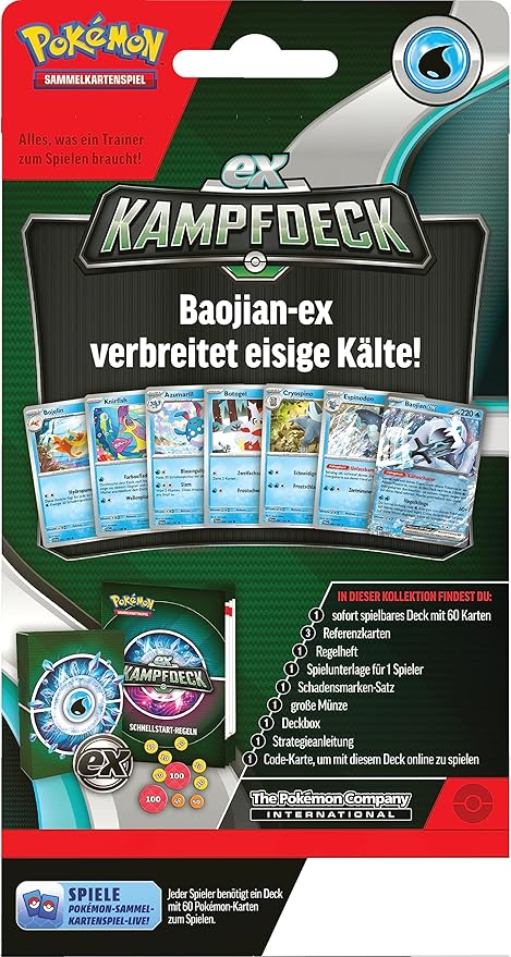 Pokémon-Sammelkartenspiel: Kampfdeck Baojian-ex 