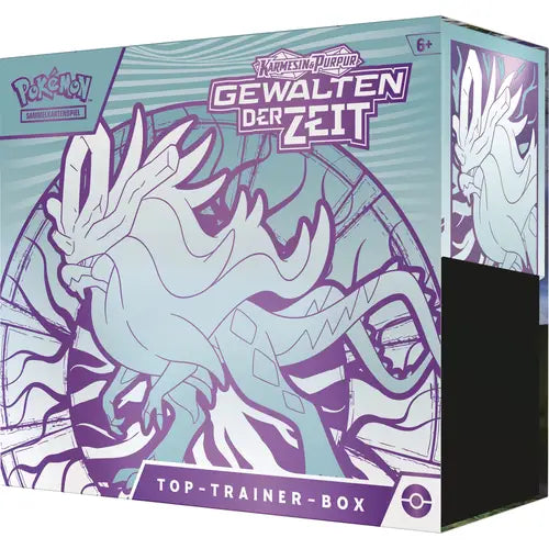 Pokémon Top-Trainer-Box Karmesin & Purpur - Gewalten der Zeit