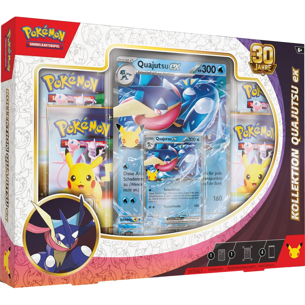 Pokemon 30 Jahre Quajutsu-ex Kollektion (deutsch)