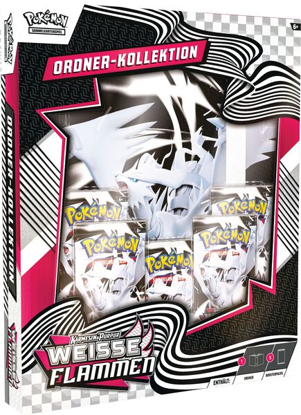Pokémon Weiße Flammen - Reshiram Ordner-Kollektion