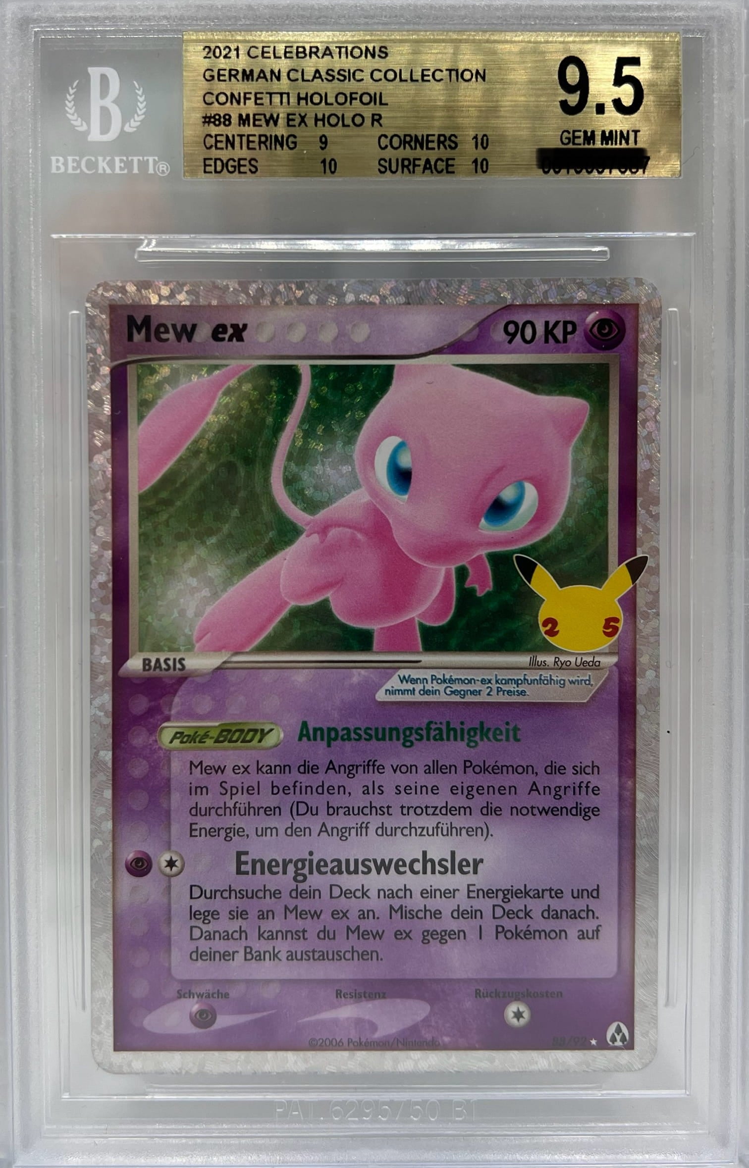 Pokemon Celebrations Classic Collection Mex EX BECKETT 9.5 Gem Mint.jpg