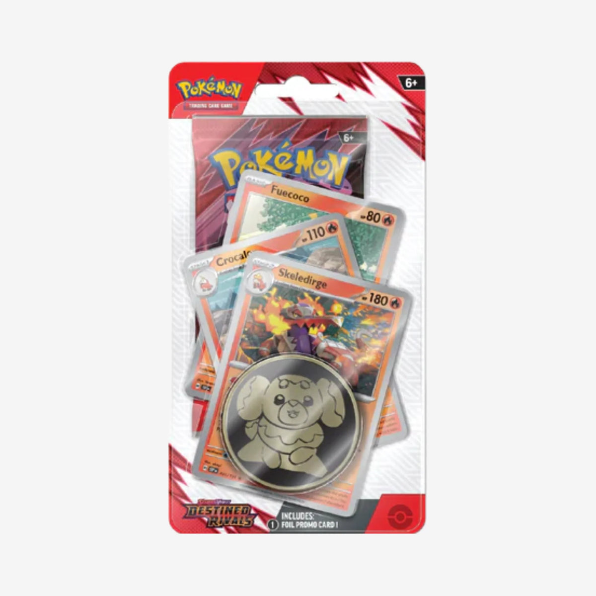 Pokemon Destined Rivals: Skeledirge Premium Checklane Blister (EN)
