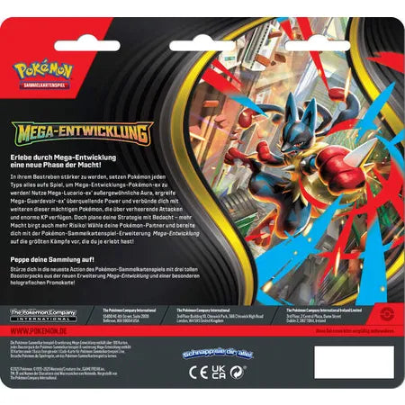 Pokemon Drei-Boosterpack-Blister Mega-Entwicklung (DE) Enton - Entoron