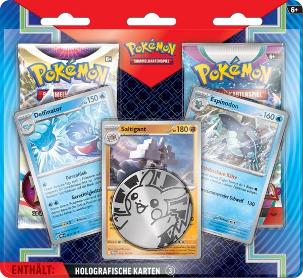 Pokémon Enhanced 2-Pack April 2024 DE Display Case (12x Blister)