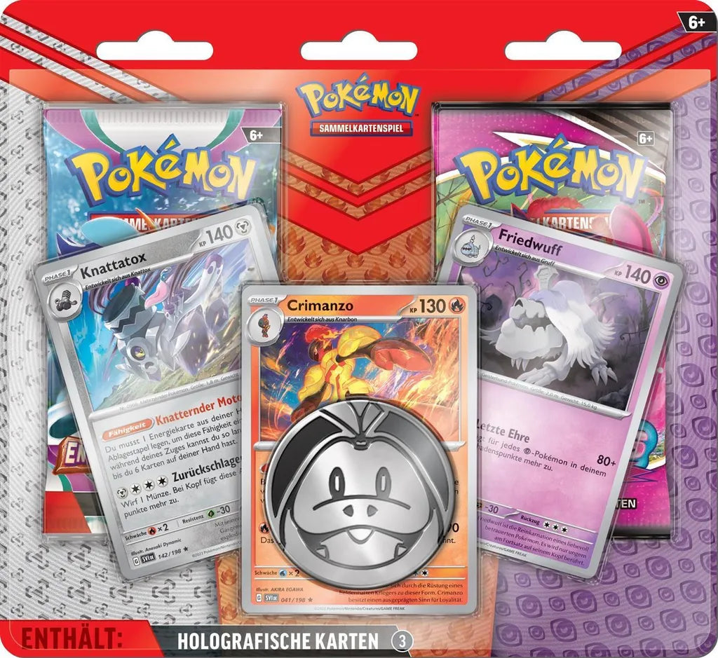 Pokémon Enhanced 2-Pack August 2023 DE Blister